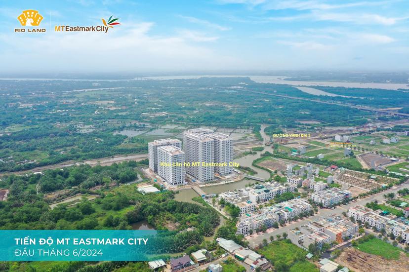 Bán căn hộ 2PN MT Eastmark City, 73m², tầng trung view sông, giá 2,95 tỷ bao giấy tờ, tiện ích cao cấp: hồ bơi, gym, BBQ, sát Khu công nghệ cao.