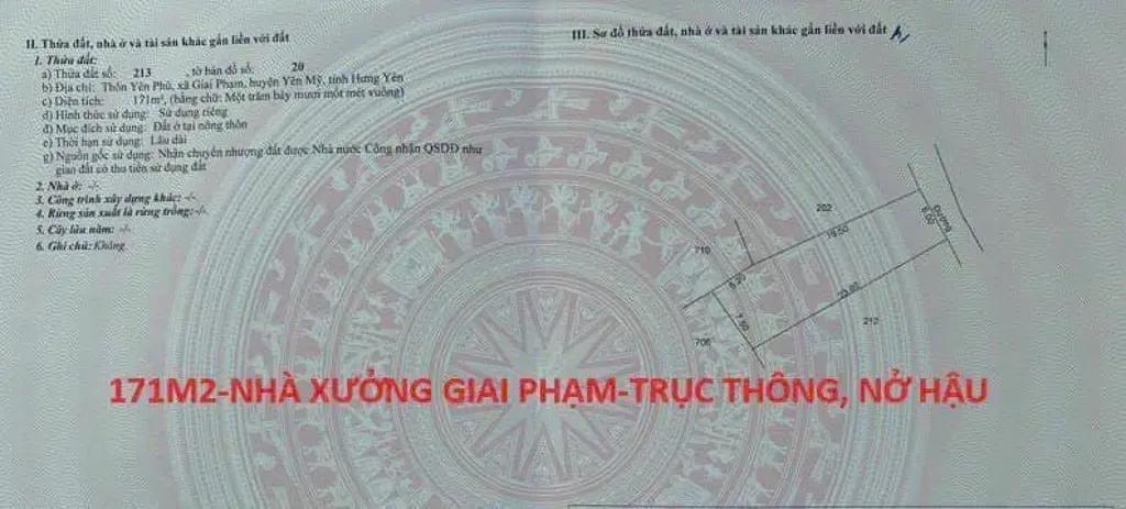 Main-🔥 MUA ĐẤT TẶNG NHÀ XƯỞNG SẴN - GIAI PHẠM, YÊN MỸ, HƯNG YÊN 🔥-0