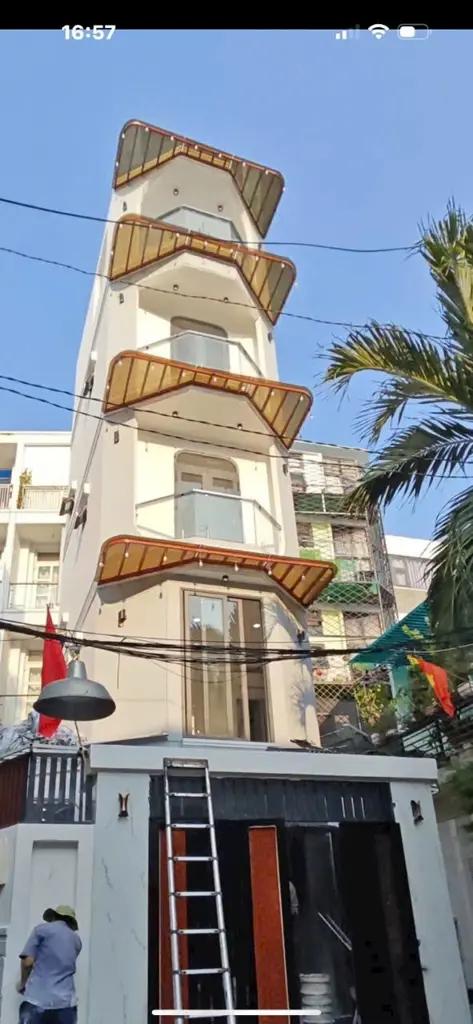 NHÀ 5 TẦNG - HẺM RỘNG - SÁT MẶT TIỀN - XÔ VIẾT NGHỆ TĨNH, P25, BÌNH THẠNH