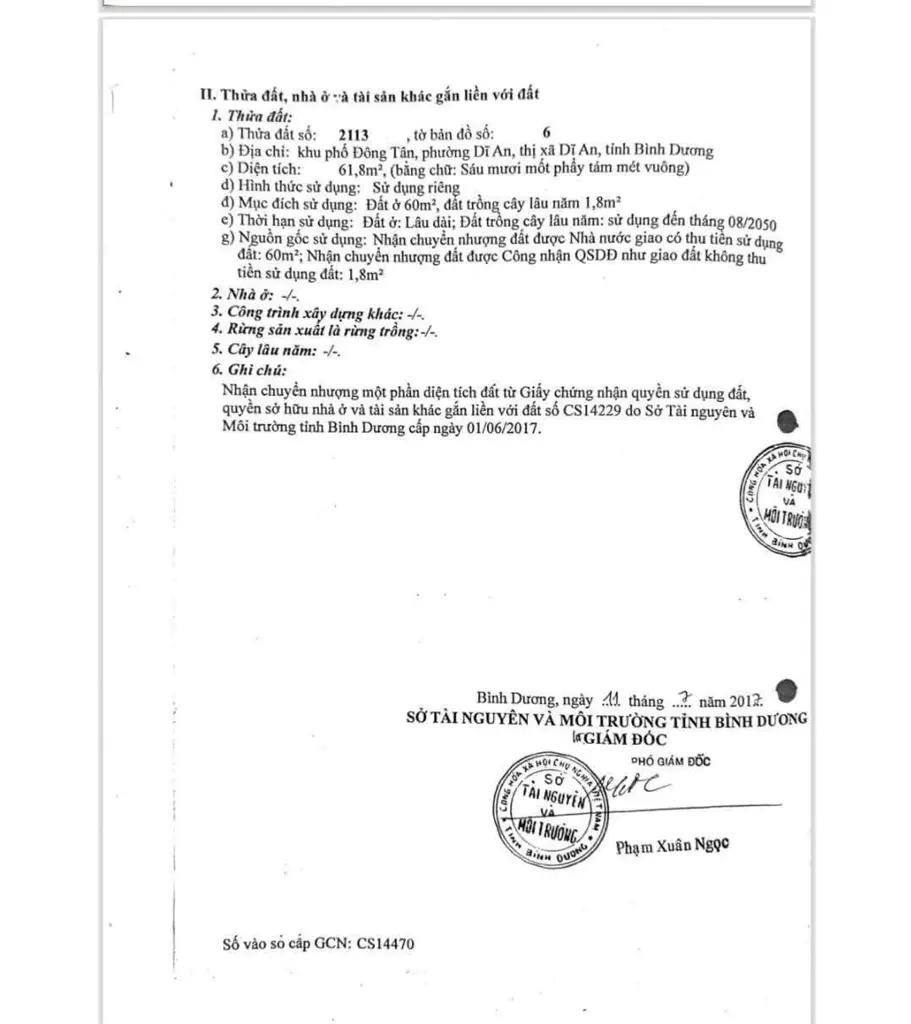 Main-Bán Lô Đất Hẻm 1 Sẹc Đường Cao Bá Quát, Dĩ An, Bình Dương-3