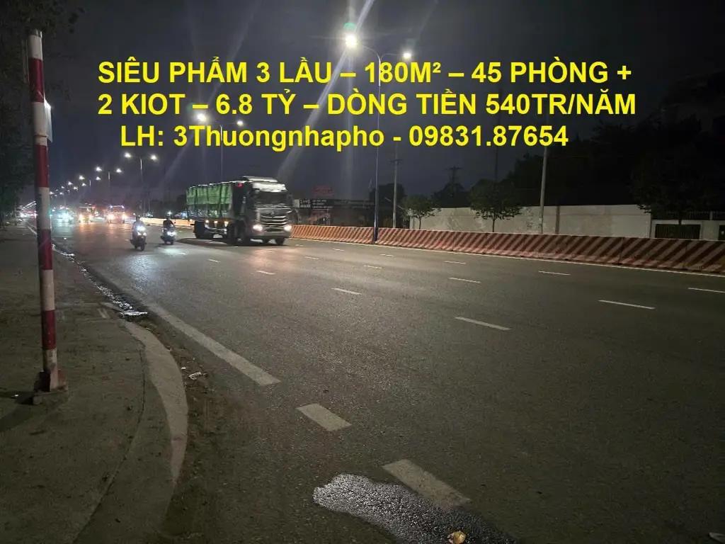 Main-540 TRIỆU/NĂM– NHÀ TRỌ VIP 45 PHÒNG – KINH DOANH SẦM UẤT – 180M2 – 6.8 TỶ-0