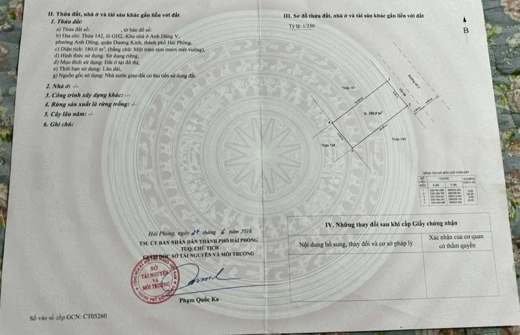 Main-LÔ ĐẤT BIỆT THỰ ĐẸP TẠI ANH DŨNG V- CÁCH MẶT ĐƯỜNG 353 PHẠM VĂN ĐỒNG 50M-4