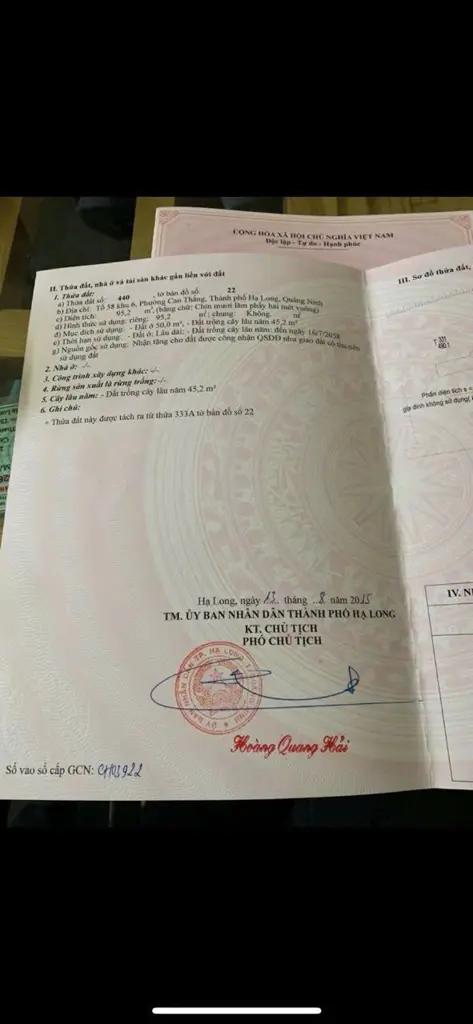 Main-Bán Đất Ngõ 14 Cao Thắng, P. Cao Thắng – Hạ Long-2
