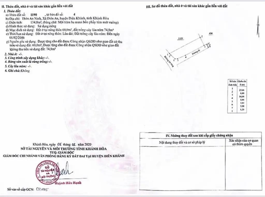 Main-Bán gấp lô góc 2 mặt tiền đường lớn rộng 6m Diên An-6