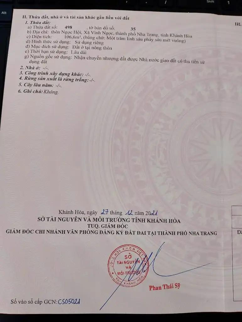 Main-Bán đất Vĩnh Ngọc - 2 mặt tiền-2