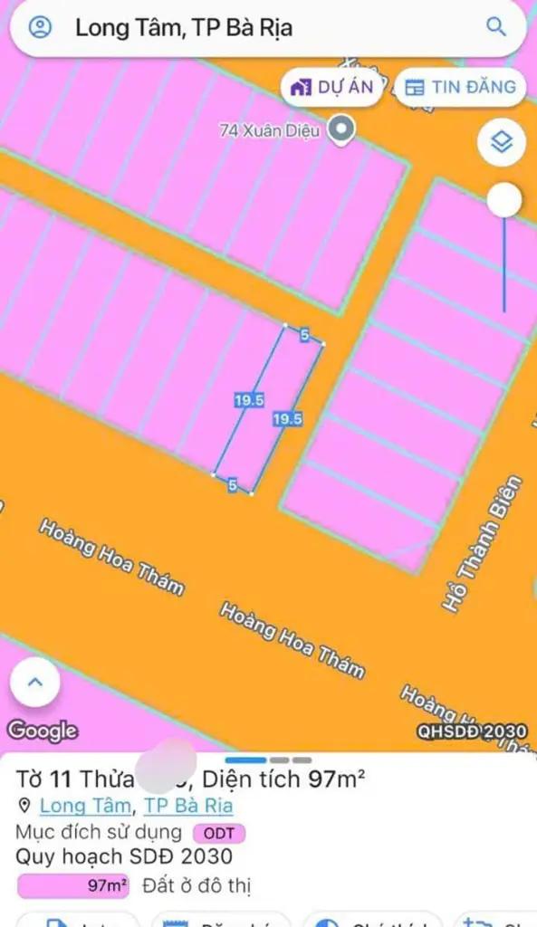 Main-LÔ GÓC 2 MẶT TIỀN KINH DOANH ĐƯỜNG HOÀNG HOA THÁM, BÀ RỊA TO RỘNG 26M-3