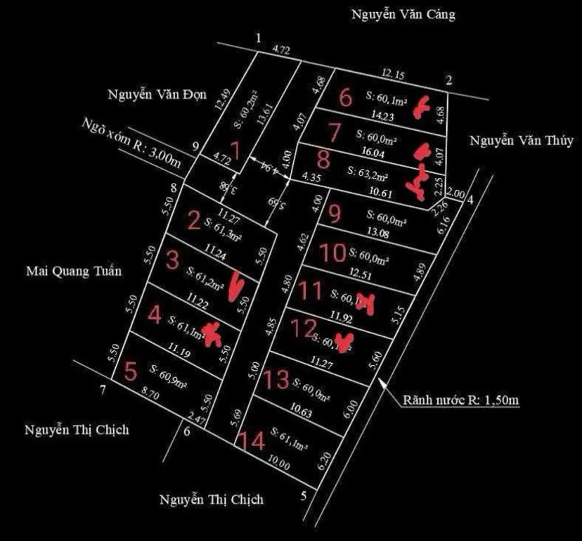 7 lô F0 _ Mỹ Đức, An Lão