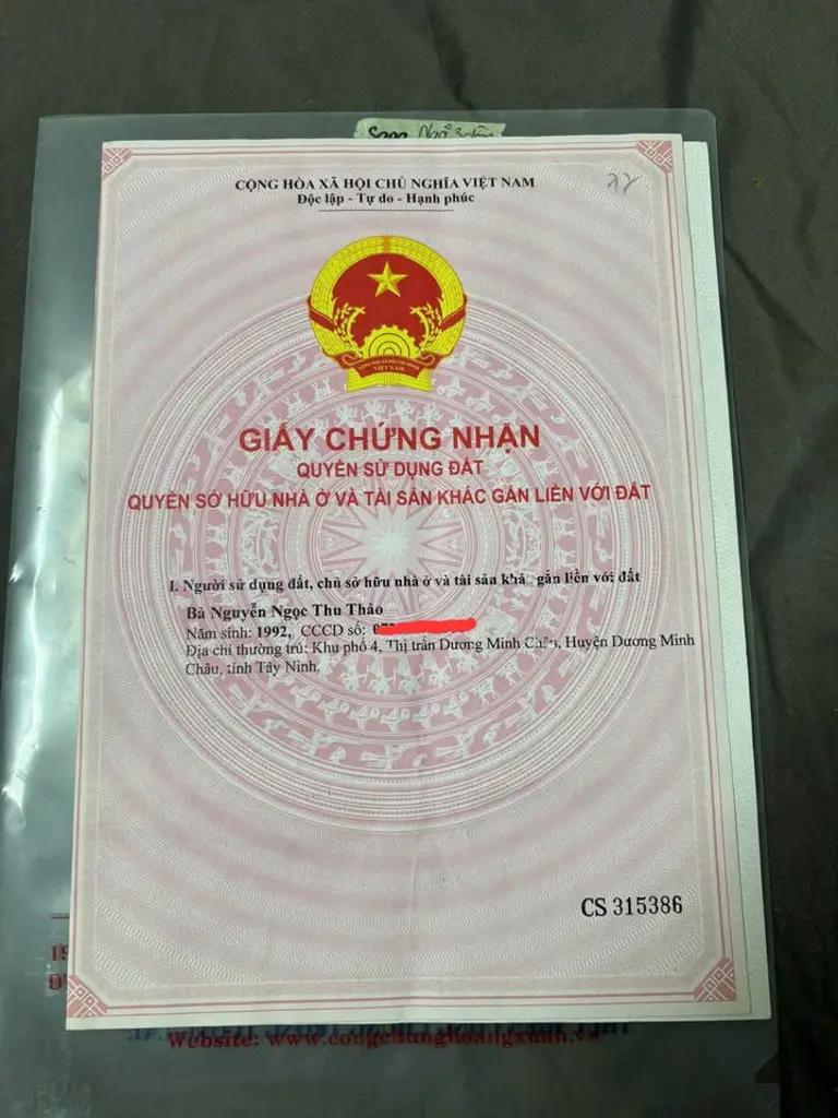 Main-Bán gấp đất mặt tiền DT781 - Nguyễn Chí Thanh - Gần ngã 3 Bờ hồ, Thị trấn Dương Minh Châu-1