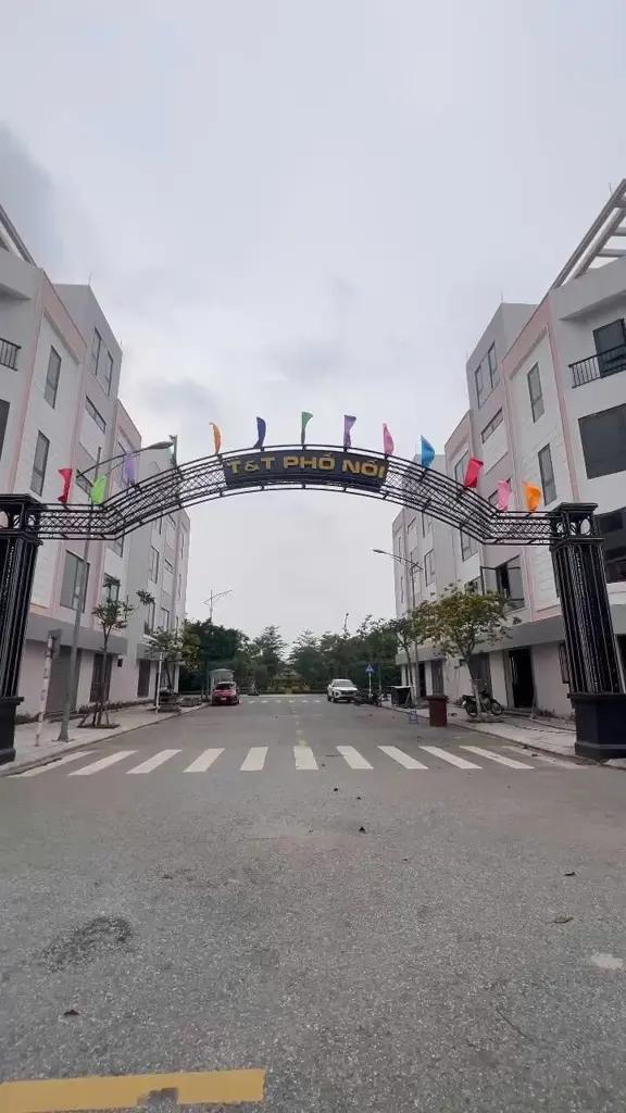 Bán Shophouse căn áp góc Khu Đô Thị T&T Phố Nối