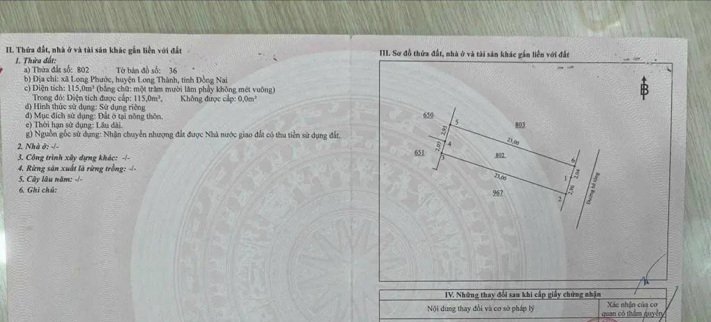 Main-Bán gấp lô đất ấp Bà Ký, xã Long Phước, Long Thành, Đồng Nai-2
