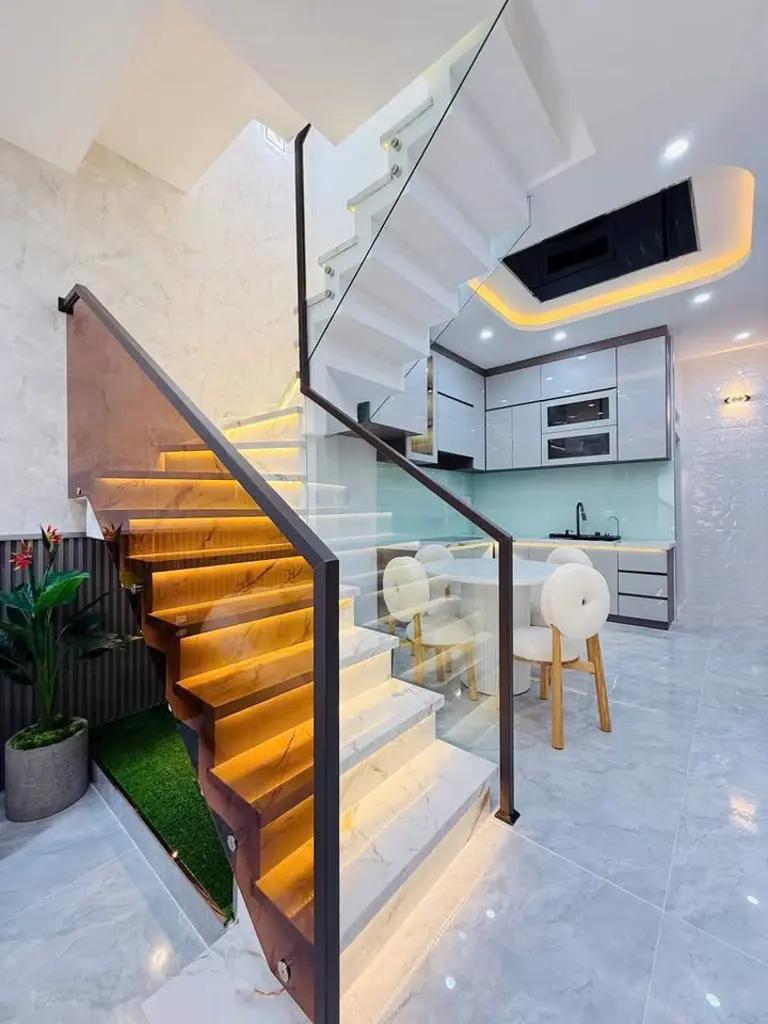 Main-Nhà mới 2 tầng HXH đường Phạm Văn Chiêu mua vào ở ngay, Giá 4 tỷ 45 TL-1
