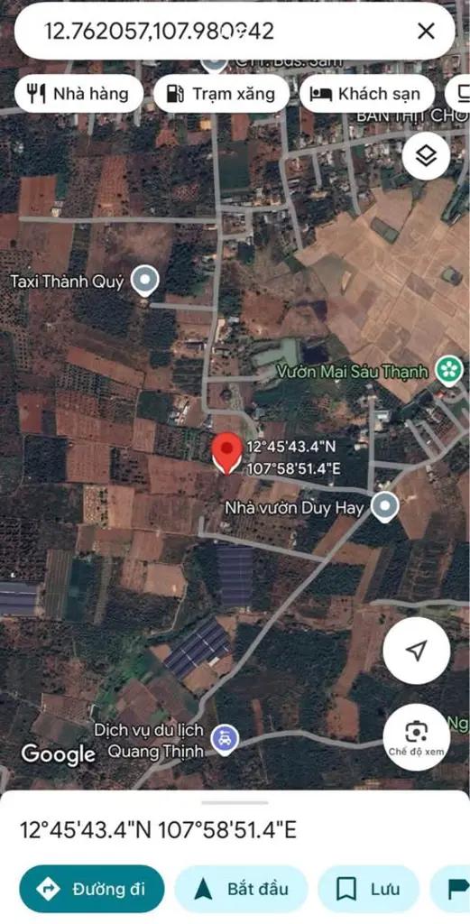 Main-Bán 3 lô đất liền kề hẻm bê tông 4m Xã Ea Bar, Buôn Đôn, Đắk Lắk (6821.2 m2, thổ cư 180m2)-1