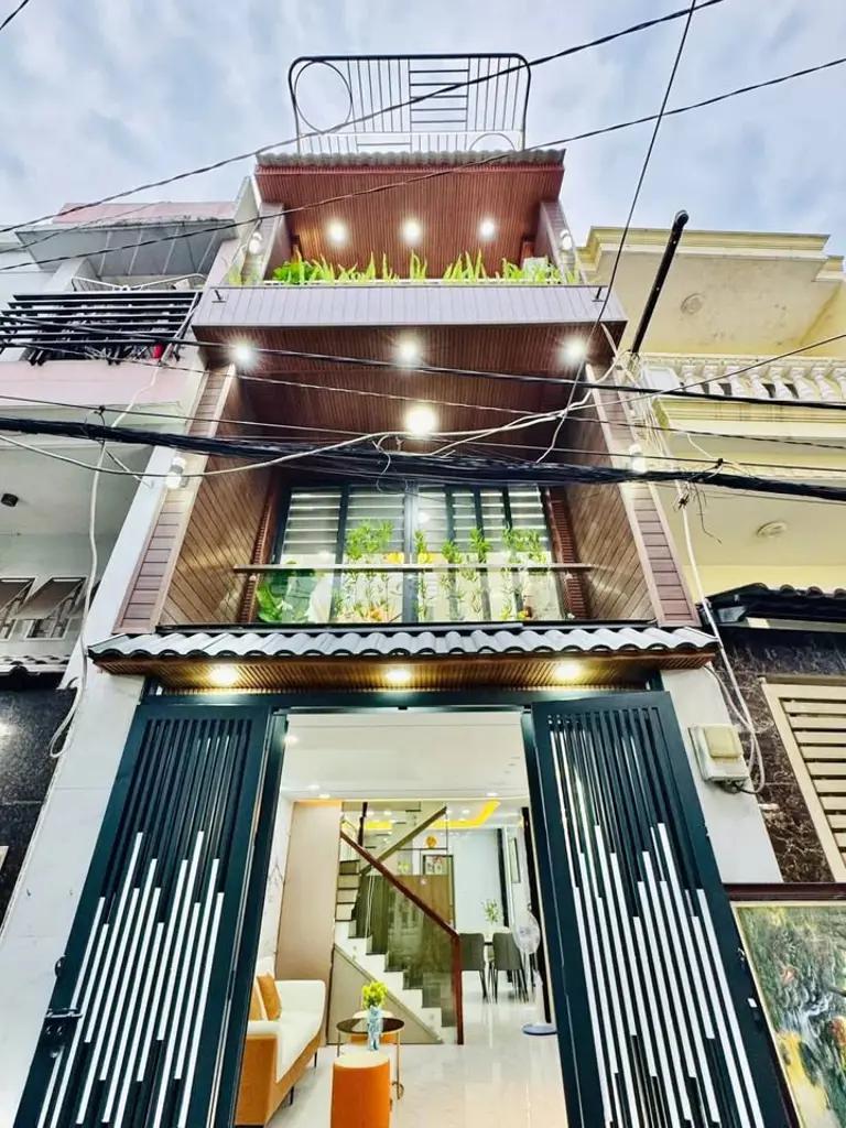 Bán Nhà 4 Tầng Hẻm 1 Xẹt phường 8, Gò Vấp