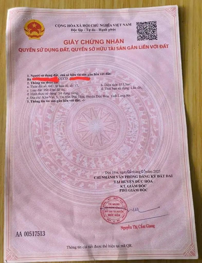 Main-Chính chủ gởi bán căn nhà 1 trệt 1 lầu mới 100% tại KV5, Thị trấn Đức Hòa, Đức Hòa, Long An-7