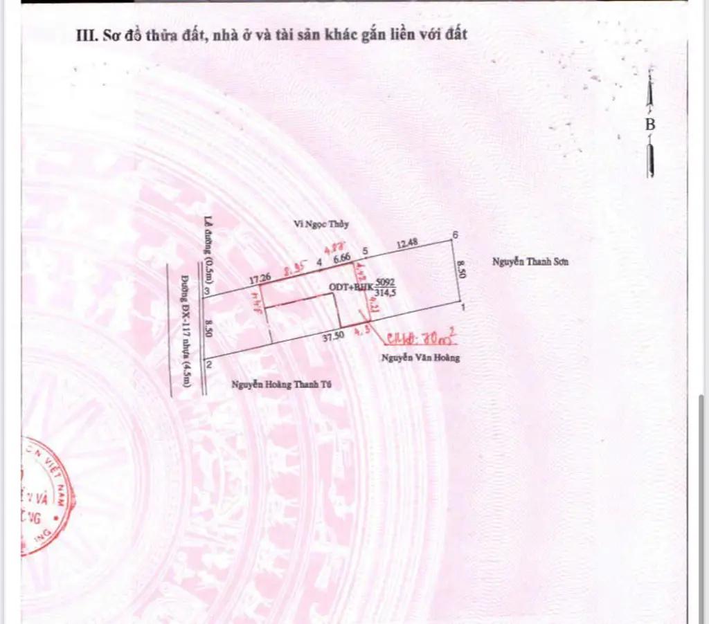 Main-Bán gấp đất có thổ cư tại đx0117 phường Tân An, Thủ Dầu Một, Bình Dương-4