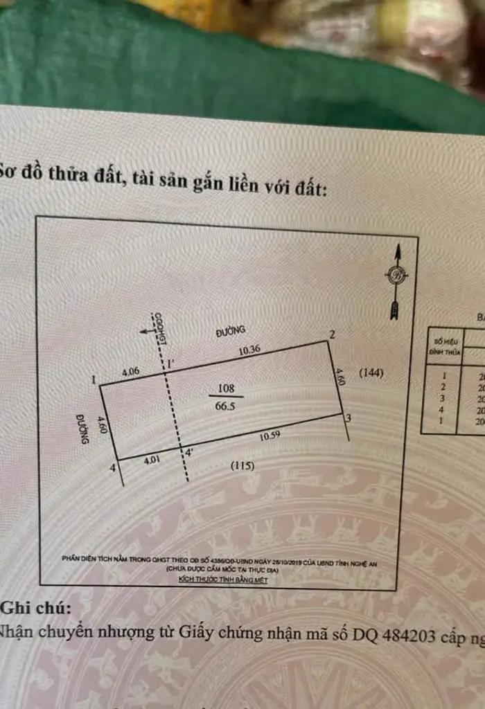 Main-Chỉ  1,3 tỷ có lô góc mặt đường Đặng Văn Thụy, TP Vinh-1