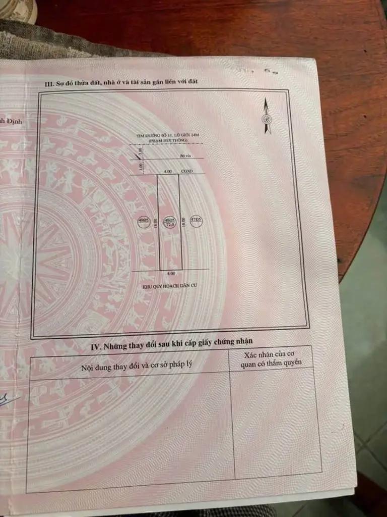 Main-Cần bán lô đất đẹp đường Phạm Huy Thông, Hà thanh 1 - Quy Nhơn-1