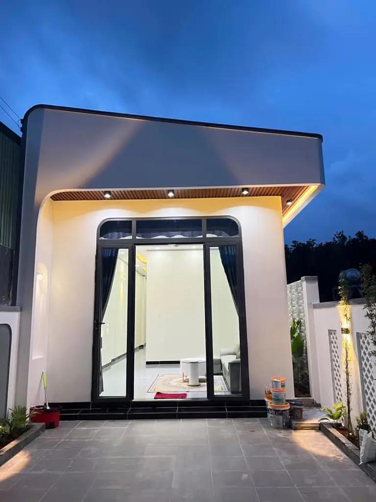 Nhà cấp 4 mái lệch vừa  hoàn thiện xã Trường Tây, Hoà Thành, Tây Ninh