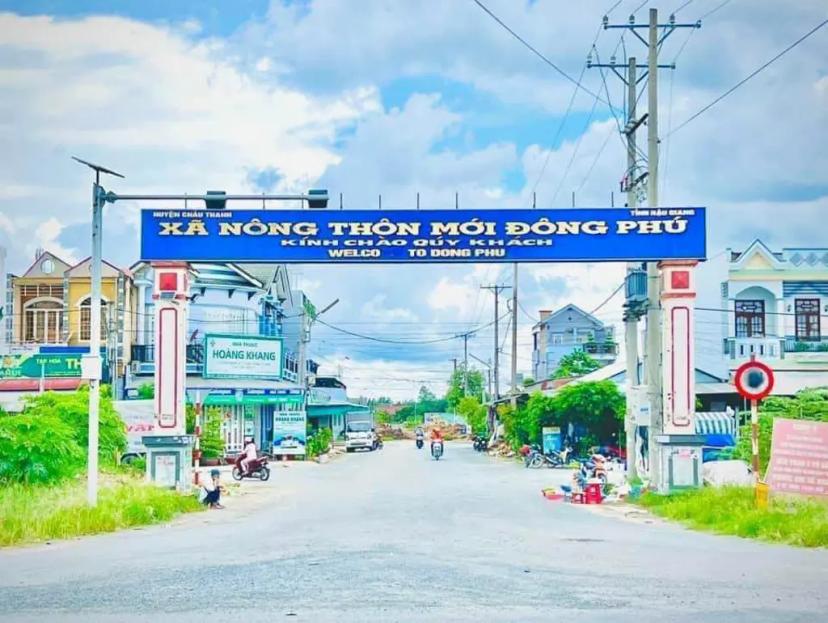 Bán nền 97,8m2 đường số 6 KDC Đông Phú, Châu Thành, Hậu Giang
