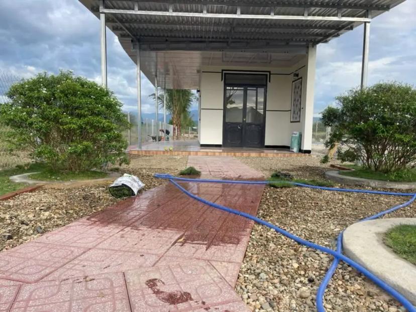 Căn nhà vườn Xuân Đồng thiết kế theo mô hình farm mini mặt đường bê tông ngay khu dân cư