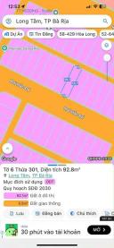 Thumb-Bán Lô Đất MT Mai Hắc Đế P.Long Tâm, Bà Rịa ( P.Tam Long HCM) 92.8m2 Full Thổ Cư Không Lỗi Phong Thuỷ-3