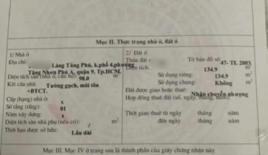 Main-NHÀ HXH LÀNG TĂNG PHÚ, TẰNG NHƠN PHÚ A,THỦ ĐỨC 135M2 GIÁ 6.2TỶ TL-4