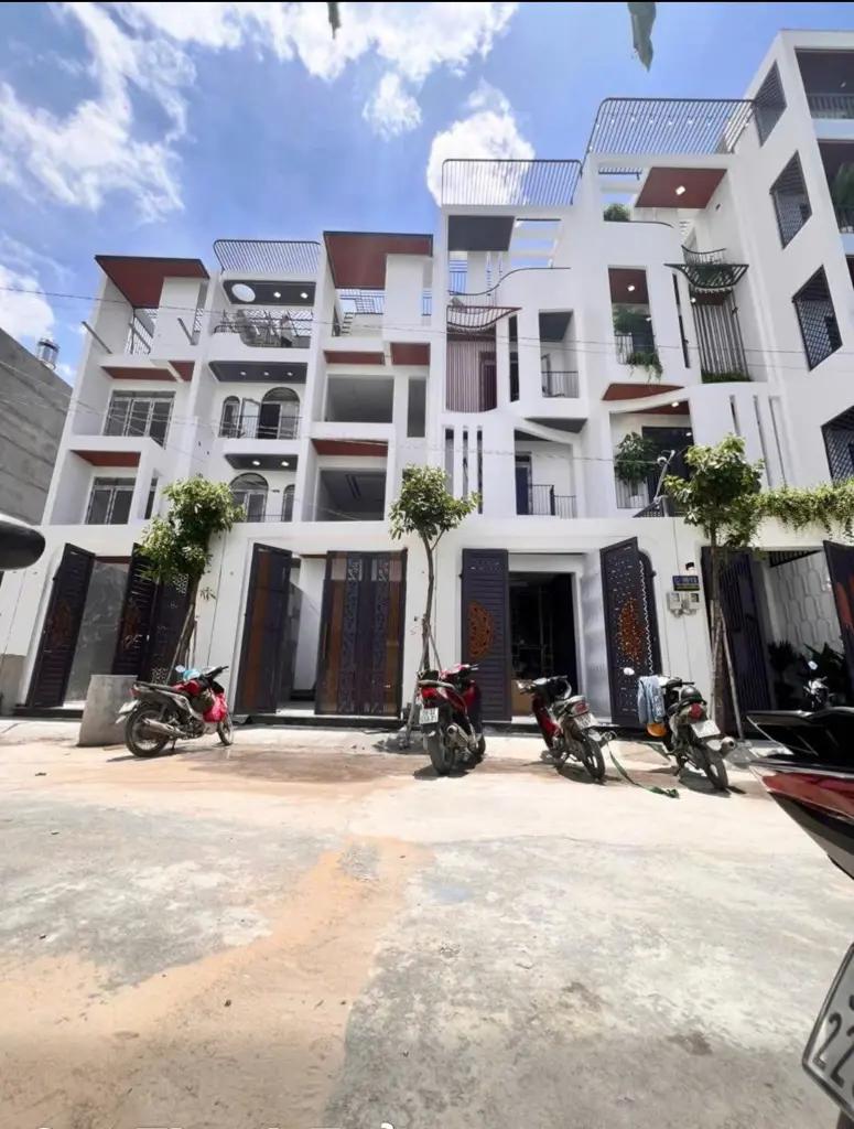 DÃY NHÀ  PHỐ  SIÊU CHẤT 5 CĂN – 1 SẸC TX25, P. THẠNH XUÂN, Q12