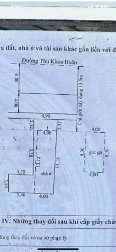Main-Bán nhà 1 trệt 1 lầu mặt tiền Thủ Khoa Huân-1