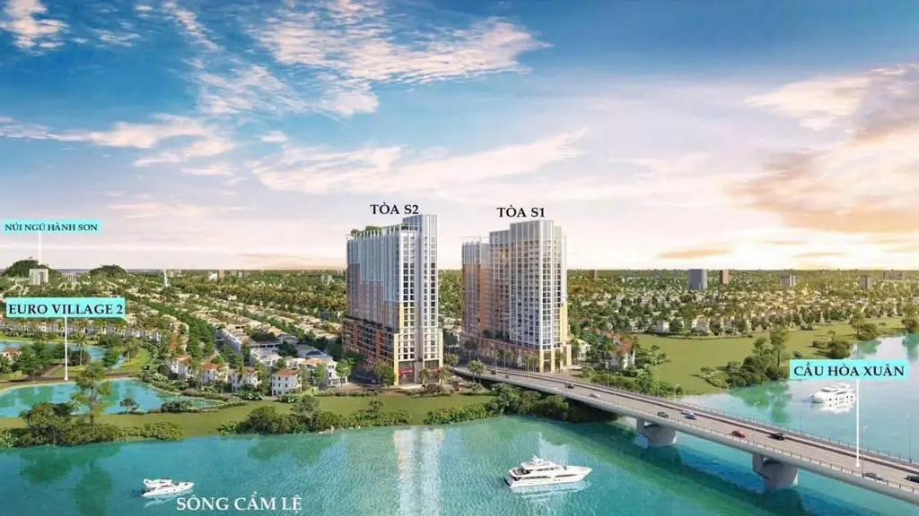 Main-Cần bán căn S10923, diện tích 54,2m2; 1PN+; Spana Tower Đà Nẵng-5