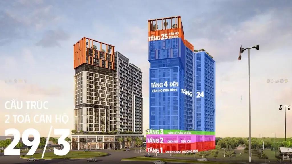 Main-Căn hộ chung cư diện tích 54,4m2; 1PN+ dự án CORA Tower Đà Nẵng-9