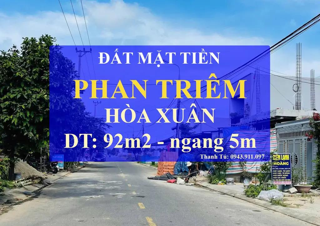 Main-BÁN LÔ ĐẤT MẶT TIỀN PHAN TRIÊM – GIÁ RẺ !-0