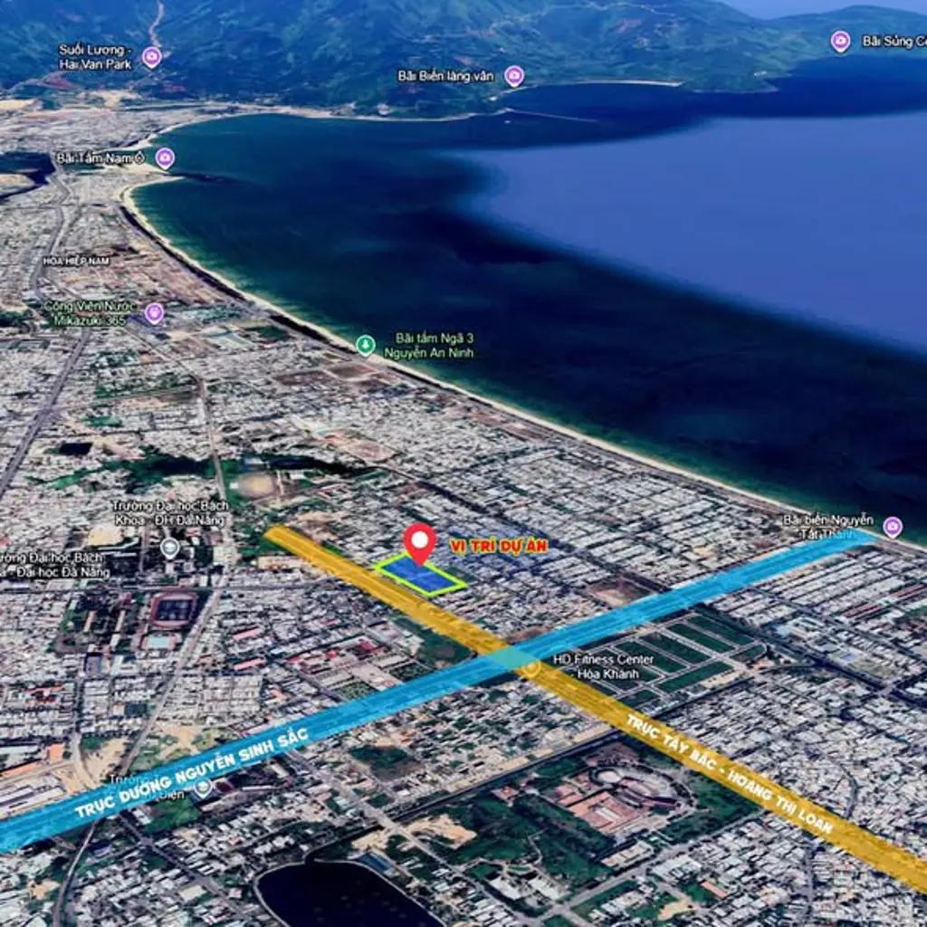 Main-BÁN NHÀ 4 TẦNG THIẾT KẾ HIỆN ĐẠI – MẶT TIỀN HỒ TÙNG MẬU 📍 Trung tâm biển Liên Chiểu – TP. Đà Nẵng Diện tích: 105 m2 Ngang: 5 m | Dài: 21 m Kết cấu: Nhà 4 tầng, thiết kế hiện đại Hướng: Đông Nam-3