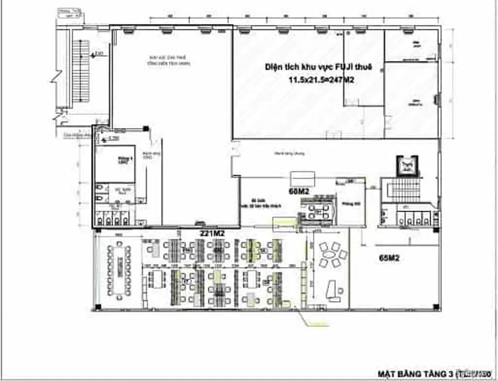Main-CHÍNH CHỦ CHO THUÊ VĂN PHÒNG 290M2 TẠI 352 GIẢI PHÓNG - THANH XUÂN-2