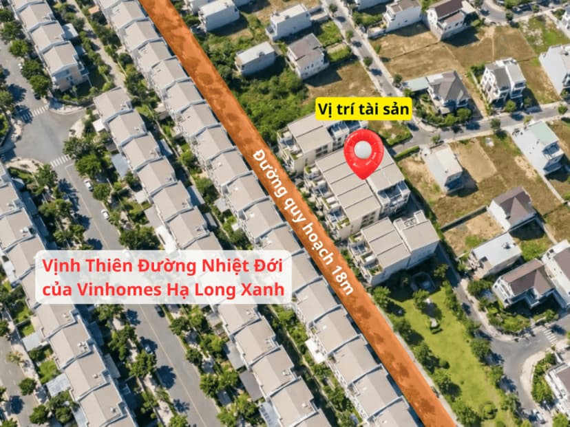 CHỈ VỚI 2 TỶ SỞ HỮU ĐẤT NỀN LIỀN KỀ VIN HẠ LONG XANH HƯỞNG TRỌN TIỆN ÍCH, TIỀM NĂNG TĂNG GIÁ CAO