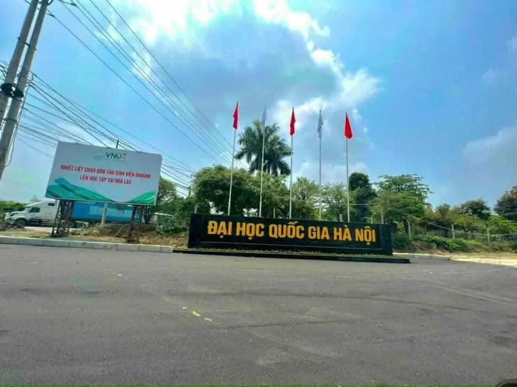 Main-Bán lô góc mặt đường đồng trạng Hoà Lạc 100m2, 2 mặt tiền chỉ cần 3 tỷ-1