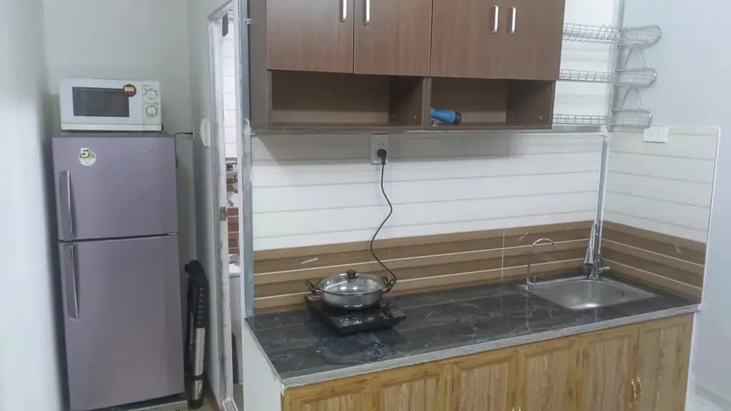 Main-Nhà riêng cho hộ gia đình 1N1K1B 45m2, Cầu Giấy 5,5tr-0