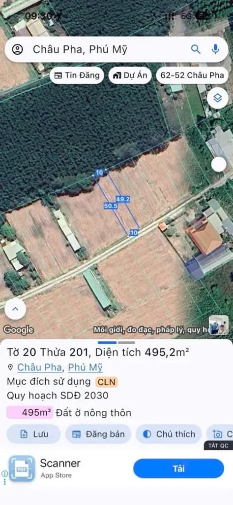 Main-Bán Đất 497.6m2 giá 1.65 tỷ tại Xã Châu Pha Thành phố Phú Mỹ Bà Rịa - Vũng Tàu-7