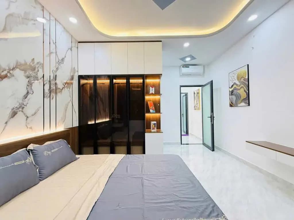 Main-Hạ giá 300 còn 4tỷ300 đường Nơ Trang Long F13 Bình Thạnh 54m2 , Đang cho thuê 13 triệu , sổ riêng-3
