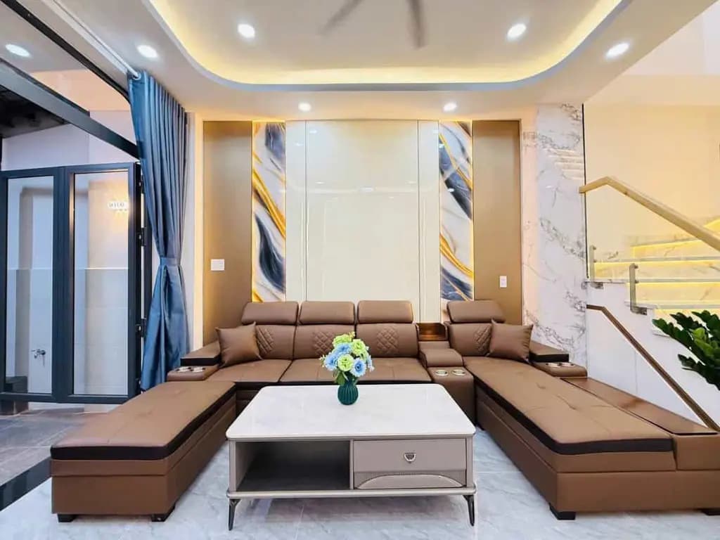 Main-Hạ giá 300 còn 4tỷ300 đường Nơ Trang Long F13 Bình Thạnh 54m2 , Đang cho thuê 13 triệu , sổ riêng-2