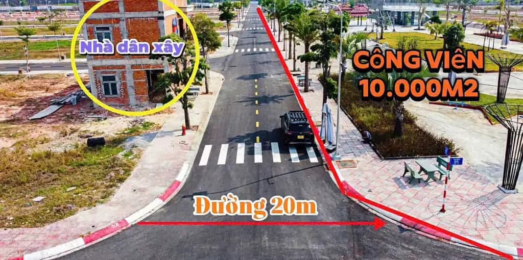 Main-Sổ hồng riêng công chứng ngay lô đất 75m2 giá chỉ 1 tỷ 139 triệu ngay VSIP 2,-3