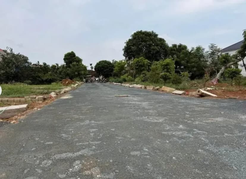 Bán Đất 100m2 có sẵn 100 m2 thổ cư giá 1.6 tỷ tại Đường Quốc Lộ 21A Tân Xã Huyện Thạch Thất Hà Nội