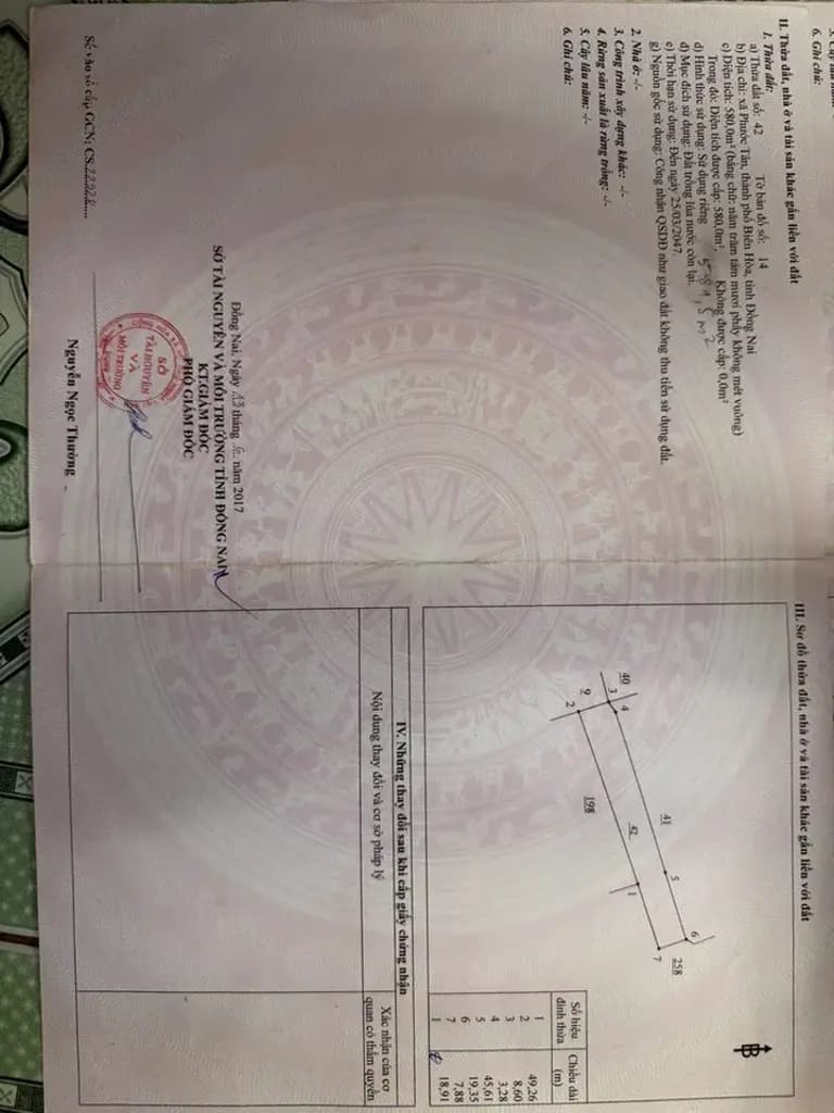 Main-Bán đất 2.06 tr /m², 1798m² Phường Phước Tân TP. Đồng Nai số điện thoại : 0328951430-3
