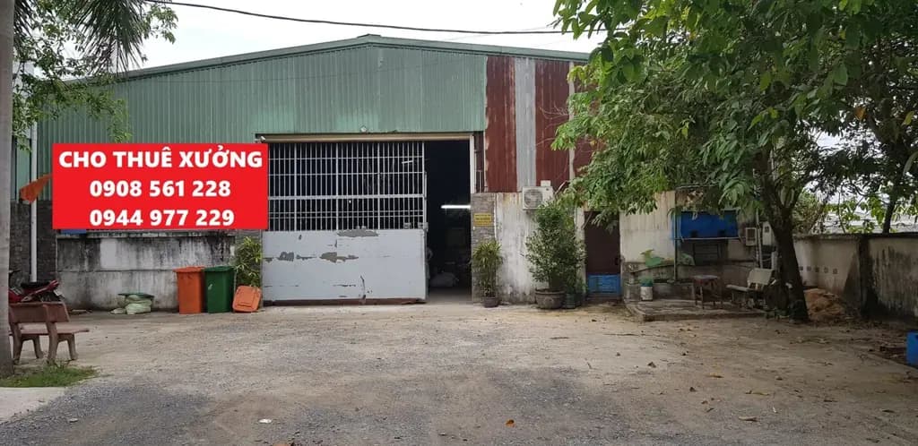 Main-Nhà xưởng nằm đường vườn lài phường an phú đông quận 12 cho thuê dt: 1000m giá 60 triêu/tháng-0