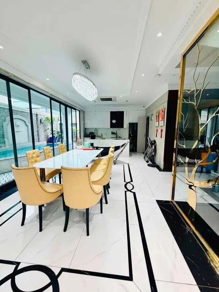 Main-BIỆT THỰ BÌNH LỢI 185M² (10×18.5) - HỒ BƠI - HẦM ĐỂ 2 Ô TÔ - THANG MÁY NHẬT BẢN-5