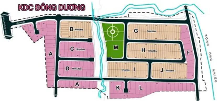 Bán Nền đẹp, 100m2 KDC Đông Dương, đường 82 Bưng Ông Thoàn, Q9, Tphcm và 1 Lô đất dân Ng Duy Trinh