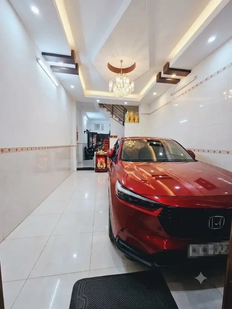 Main-Bán nhà 4x16, trệt 3 lầu, ô tô đậu nhà sát rạch Xuyên Tâm ngay Nơ Trang Long-2