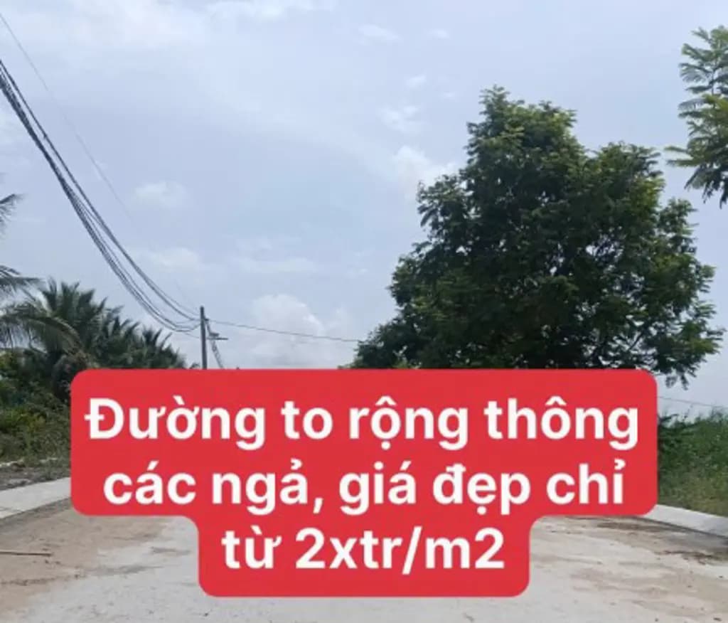 Main-Bán ngay lô đất đẹp ở Hựu Thạnh 187m2 mà giá 4tyxx-0