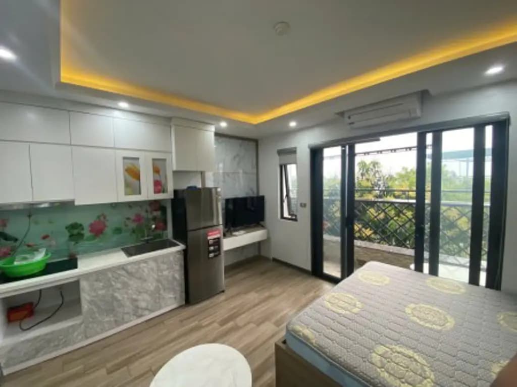 Main-Cho thuê căn hộ Chung cư mini tại Trích Sài, Tây Hồ – View toàn mặt hồ, Full nội thất xịn. Chỉ 6.5tr-1
