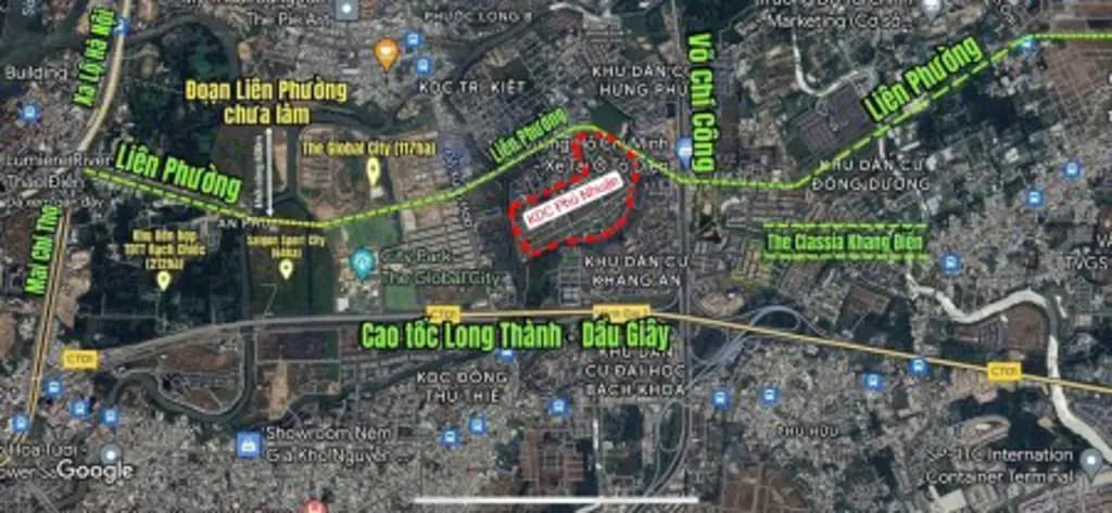 Main-Bán đất Nền KDC Phú Nhuận, đường Liên Phường, Ph. Phú Hữu, Quận 9 Diện Tích 270m2, Giá 85tr/m2-1
