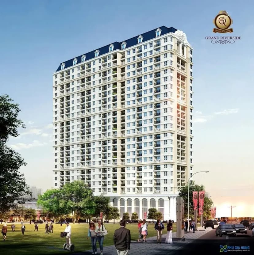 Cho thuê rẻ CHCC 50m2 full nội thất Grand Riverside trung tâm TP.HCM